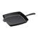 Angle. Staub - Cast Iron 12-inch Square Grill Pan - Matte Black.