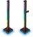 Angle. CORSAIR - iCUE LT100 RGB Smart Lighting Towers Starter Kit with Headset Holder - Black.