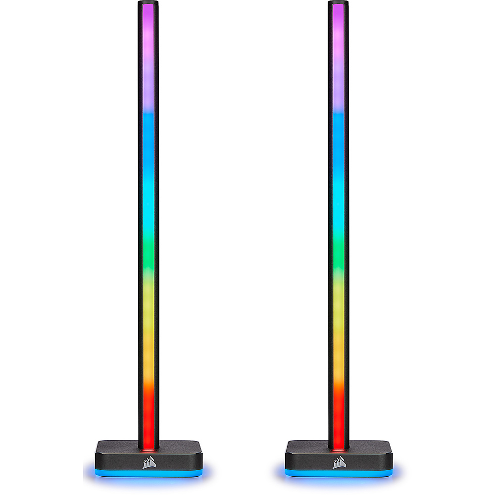 PC/タブレット PC周辺機器 Best Buy: CORSAIR iCUE LT100 RGB Smart Lighting Towers Starter Kit 