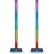 Front. CORSAIR - iCUE LT100 RGB Smart Lighting Towers Starter Kit with Headset Holder - Black.
