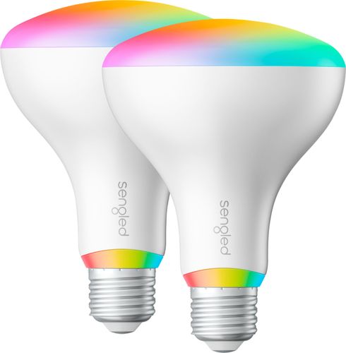 Sengled - Smart LED BR30 Bulb (2-Pack) - Multicolor