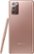Back Zoom. Samsung - Galaxy Note20 5G 128GB - Mystic Bronze (AT&T).
