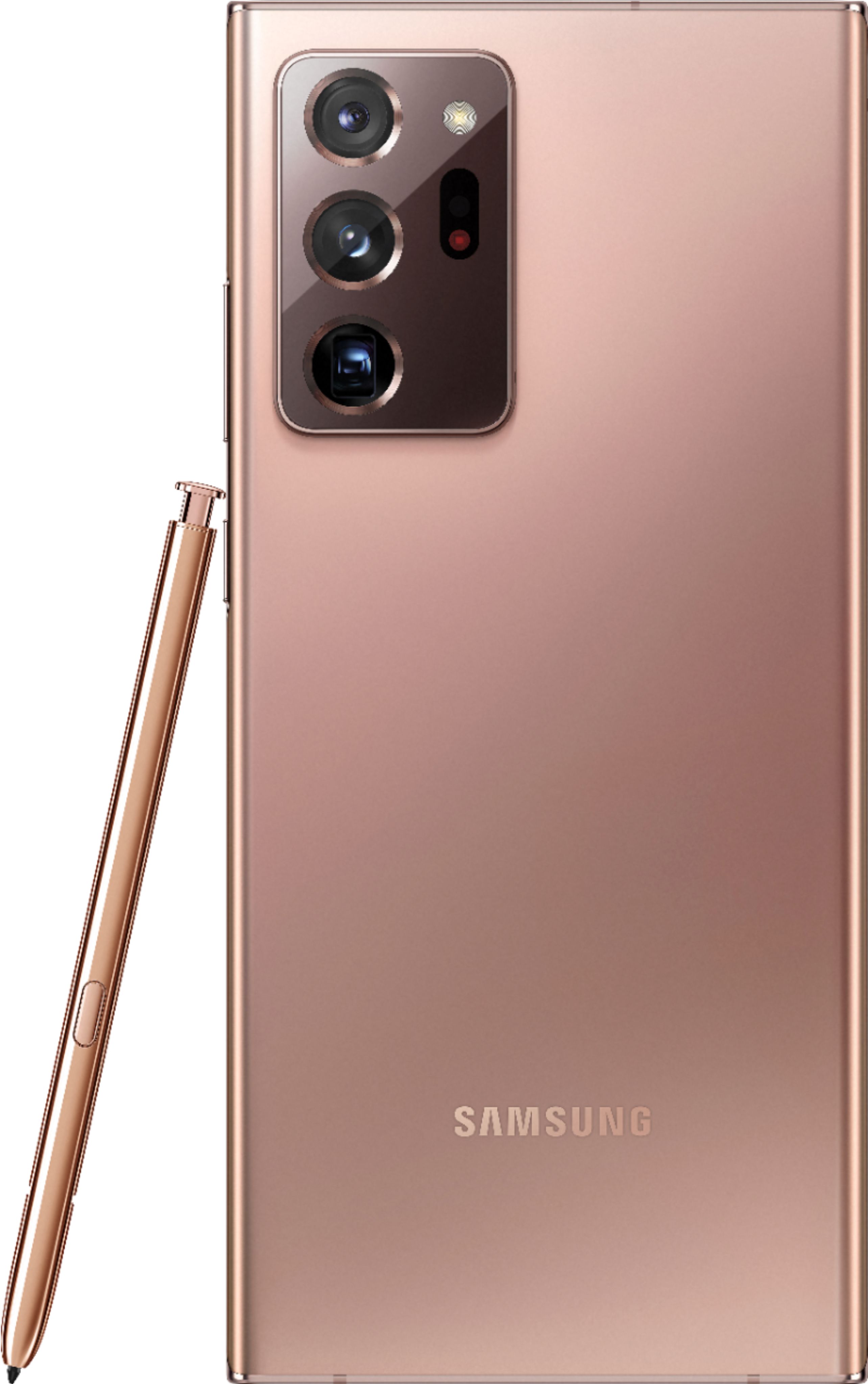 Back View: Samsung - Galaxy Buds Live True Wireless Earbud Headphones - Bronze