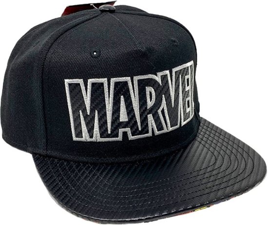 Bioworld Marvel Comics Black Snapback Hat SB8ENEMVL - Best Buy