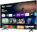 Left. TCL - 55" Class 4 Series LED 4K UHD Smart Android TV - Black.