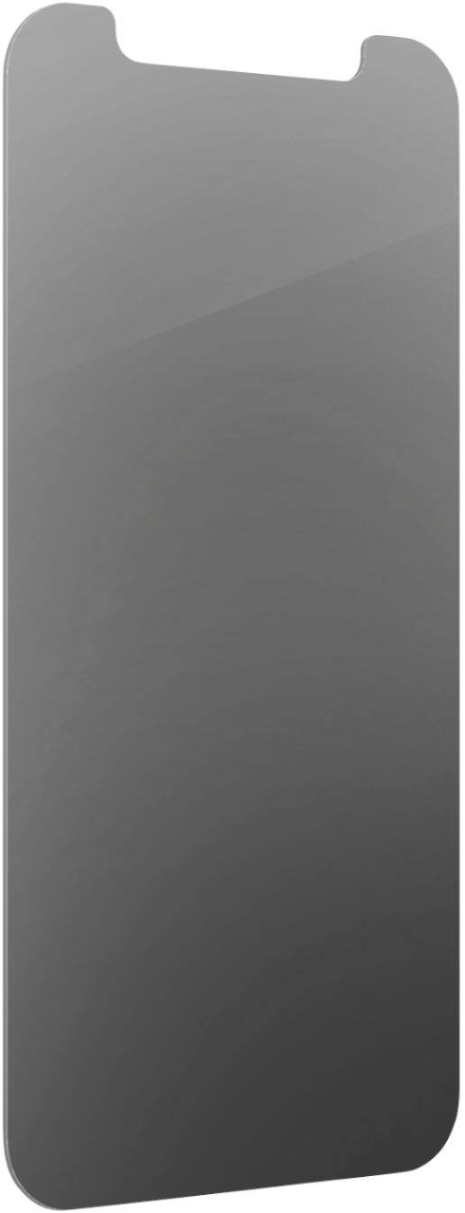 Left. ZAGG - InvisibleShield® Glass Elite Privacy+ Maximum Impact & Privacy Filtering Screen Protector for Apple iPhone 12/12 Pro.