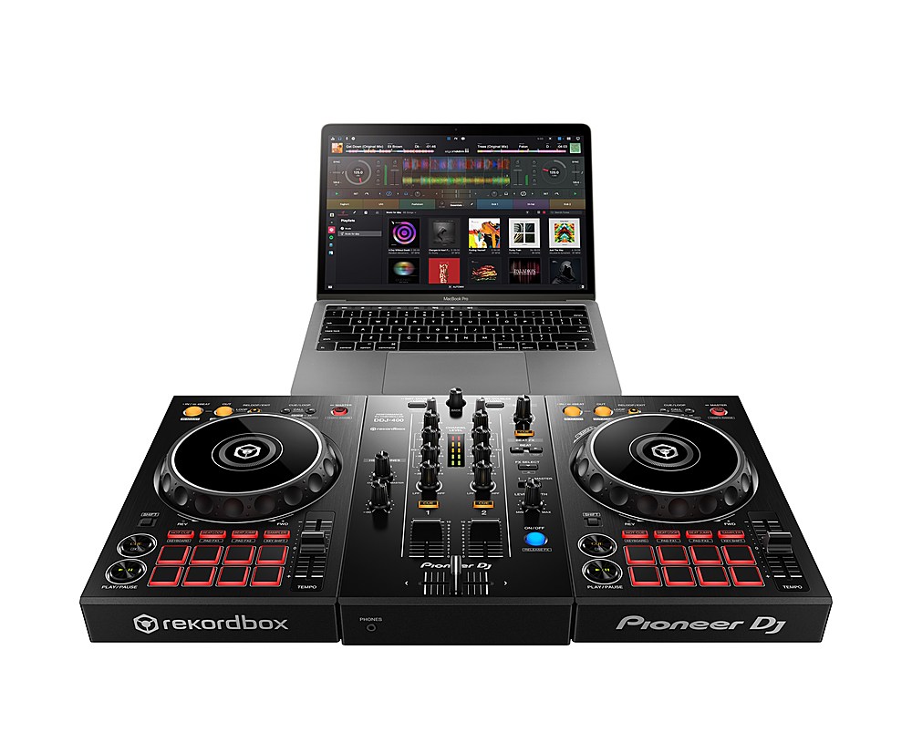 Best Buy: Pioneer DJ DDJ-400 2-channel DJ controller for rekordbox