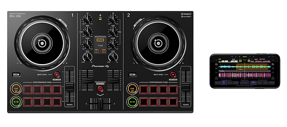 Best Buy: Pioneer DJ DDJ-200 Smart DJ Controller DDJ-200