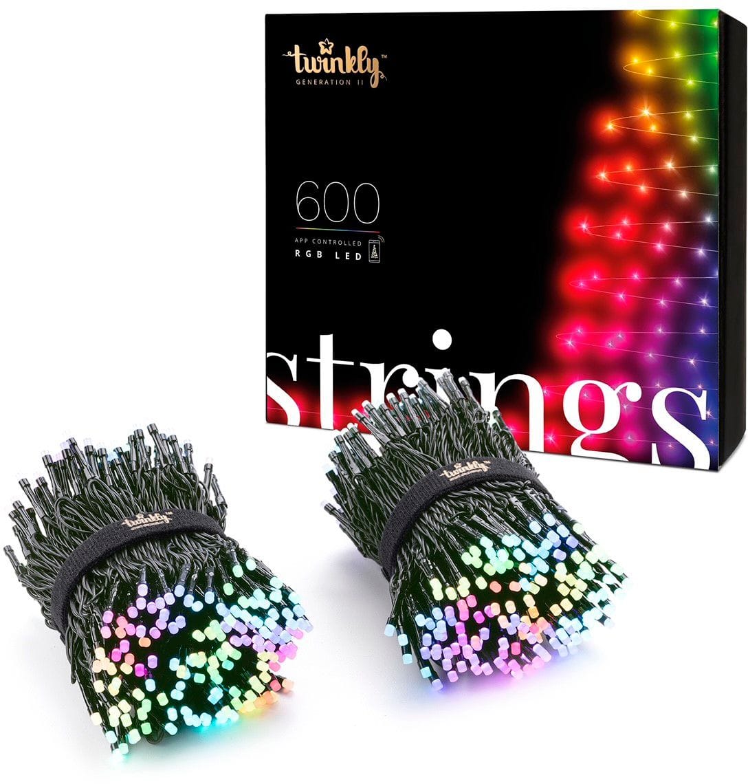 Front. Twinkly - Smart Light String 600 LED RGB Generation II - Multi.