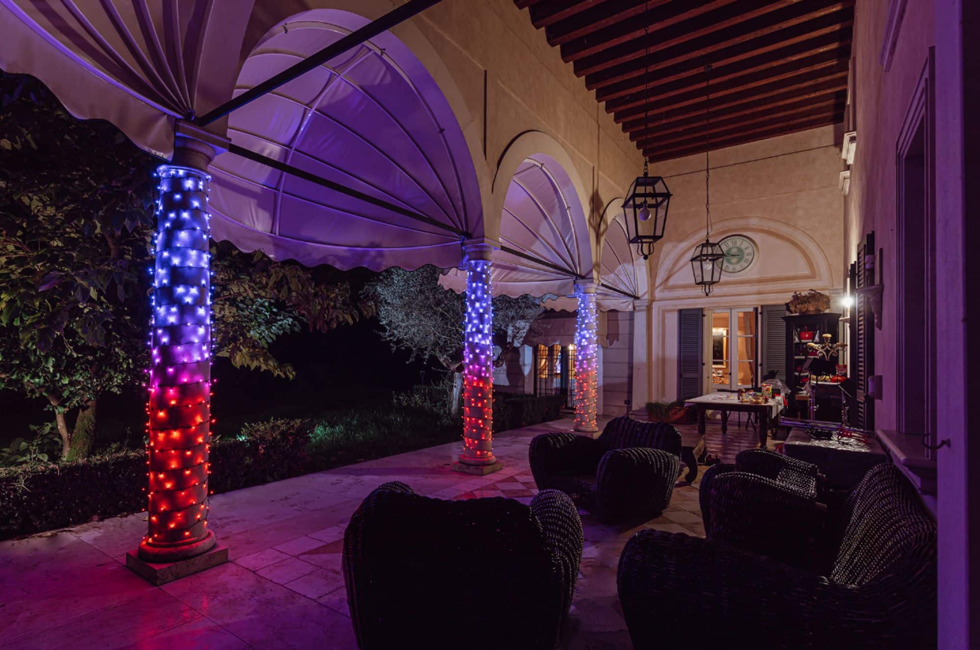 Alt View 25. Twinkly - Smart Light String 600 LED RGB Generation II - Multi.