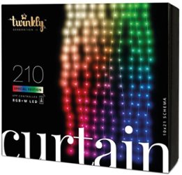 Twinkly - Smart Light Curtain 210 RGB + LED Generation II - White - Alt_View_Zoom_11