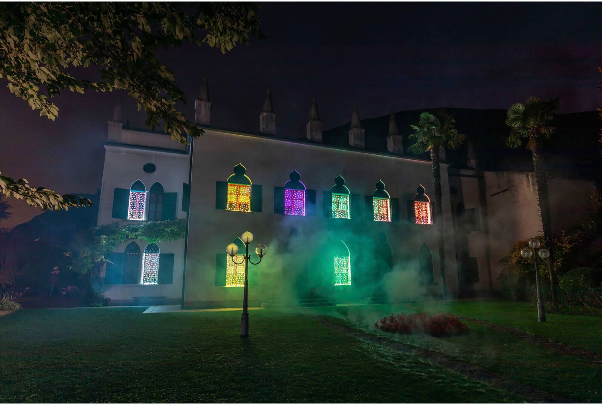 Alt View 19. Twinkly - Smart Light Curtain 210 RGB + LED Generation II - Multi.