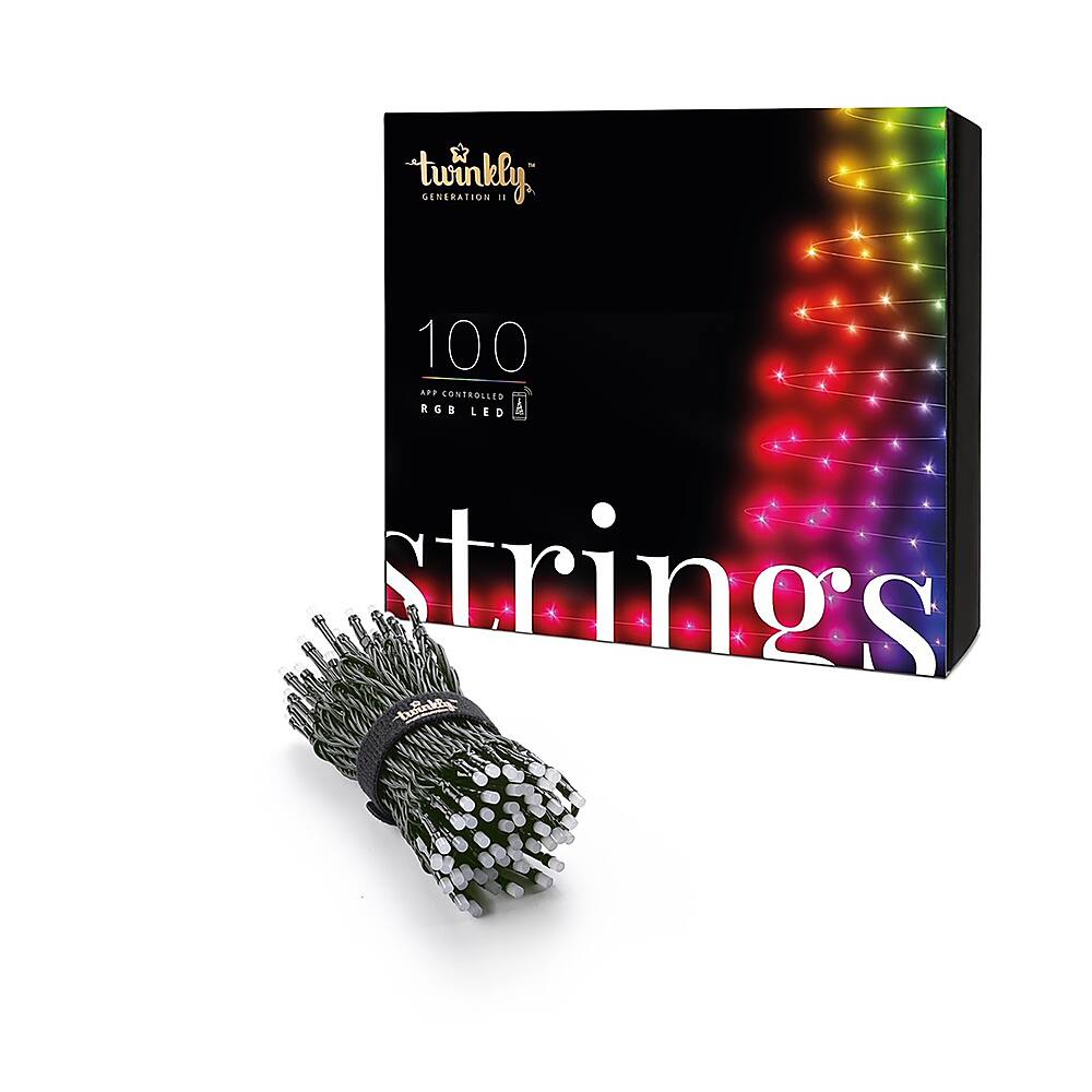 Alt View 21. Twinkly - Smart Light Curtain 210 RGB + LED Generation II - Multi.
