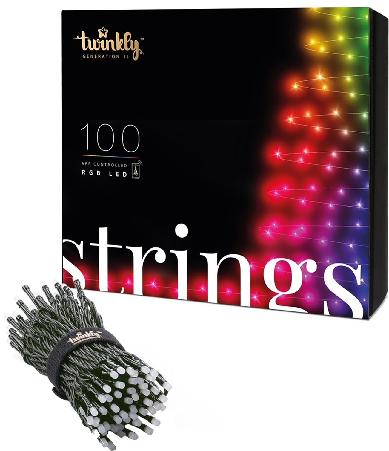 

Twinkly - Smart Light String 100 LED RGB Generation II