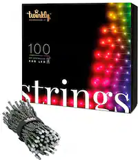 Alt View 11. Twinkly - Smart Light String 100 LED RGB Generation II - Multi.
