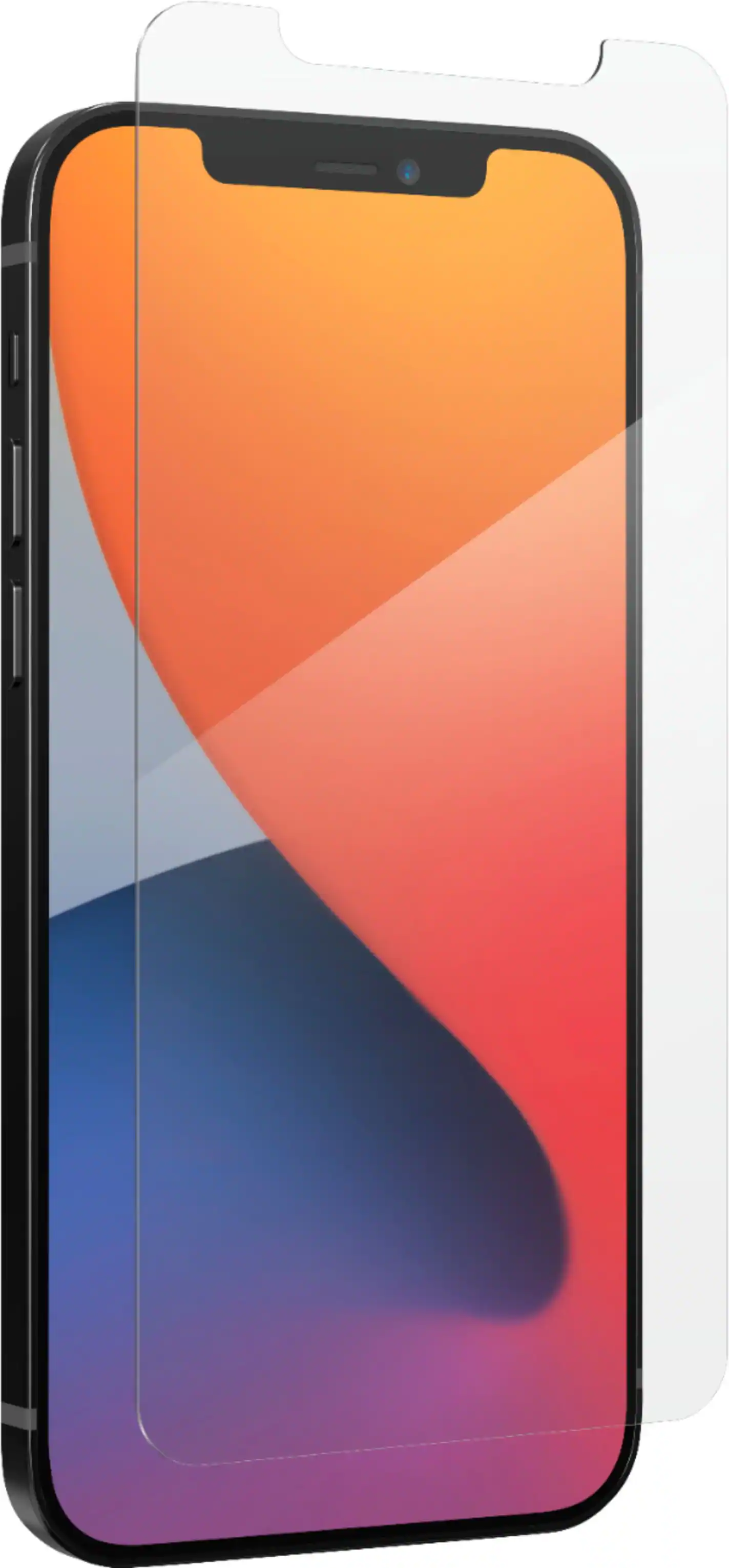 ZAGG - Glass+ Screen Protector for Apple iPhone 12 and 12 Pro - Clear