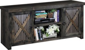 Legends Furniture - Telluride Entertainment Console for up to 75" TVs - Charcoal - Angle_Zoom