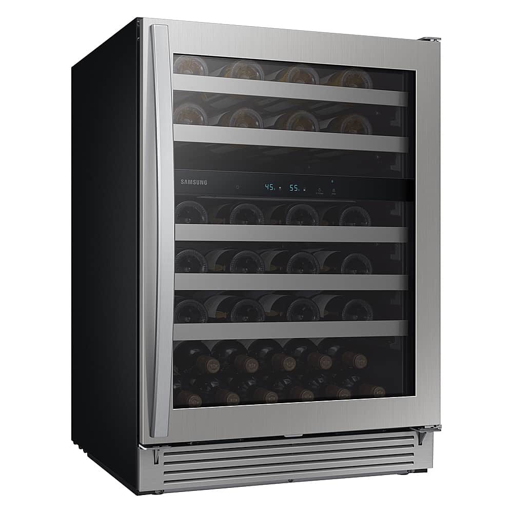Alt View 14. Samsung - 51-Bottle Capacity Wine Cooler - Stainless Steel.