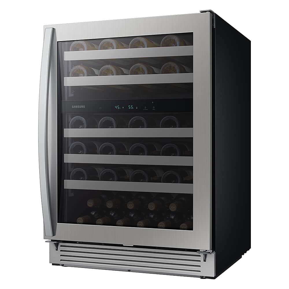 Alt View 15. Samsung - 51-Bottle Capacity Wine Cooler - Stainless Steel.