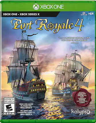 Front. Kalypso - Port Royale 4. - E10+ (Everyone 10+)