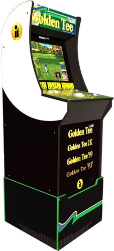 Rent to own Golden Tee Arcade1Up w/Titleist Golf Balls - Golden Tee White