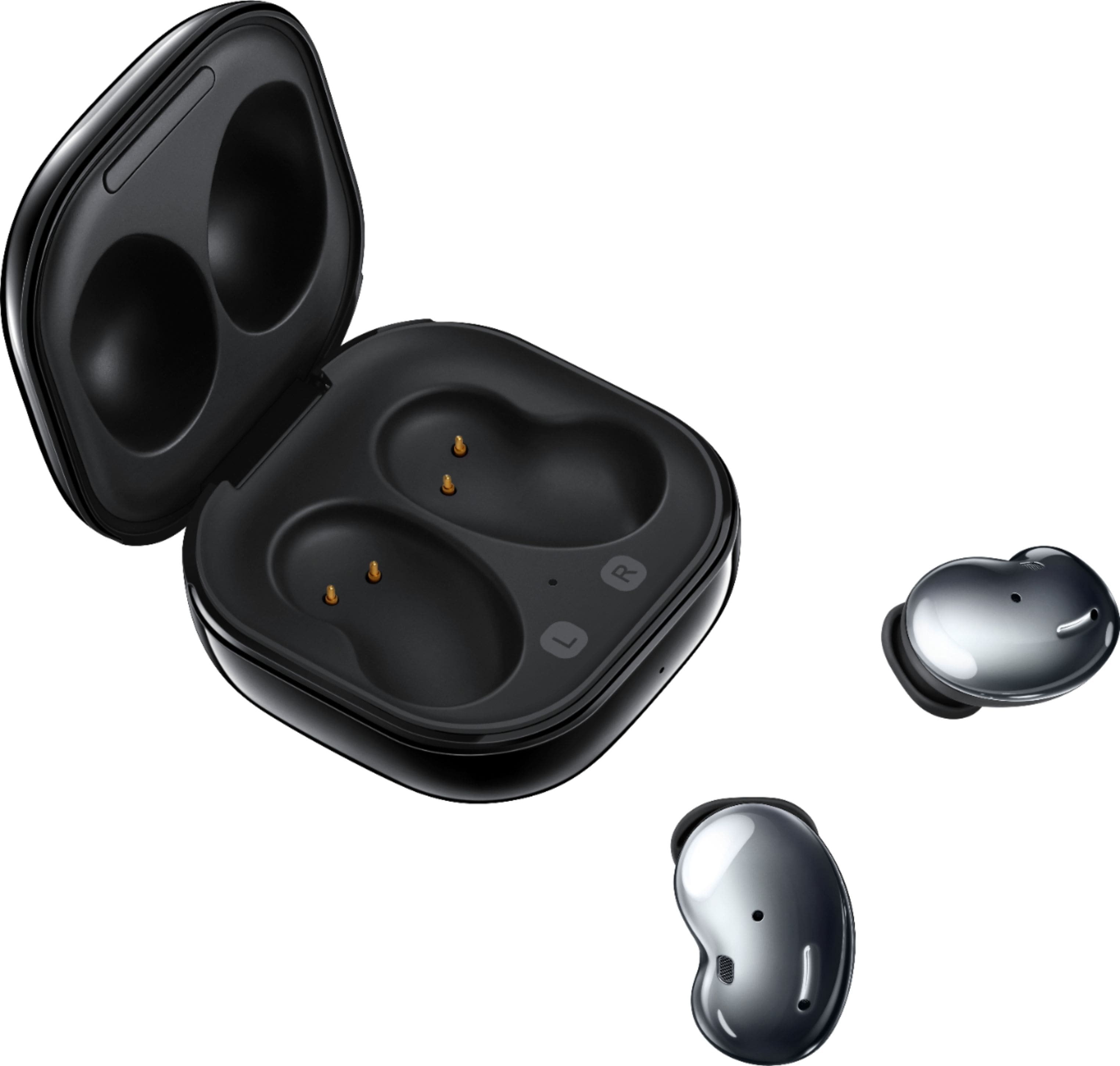 Alt View 15. Samsung - Galaxy Buds Live True Wireless Earbud Headphones - Black.