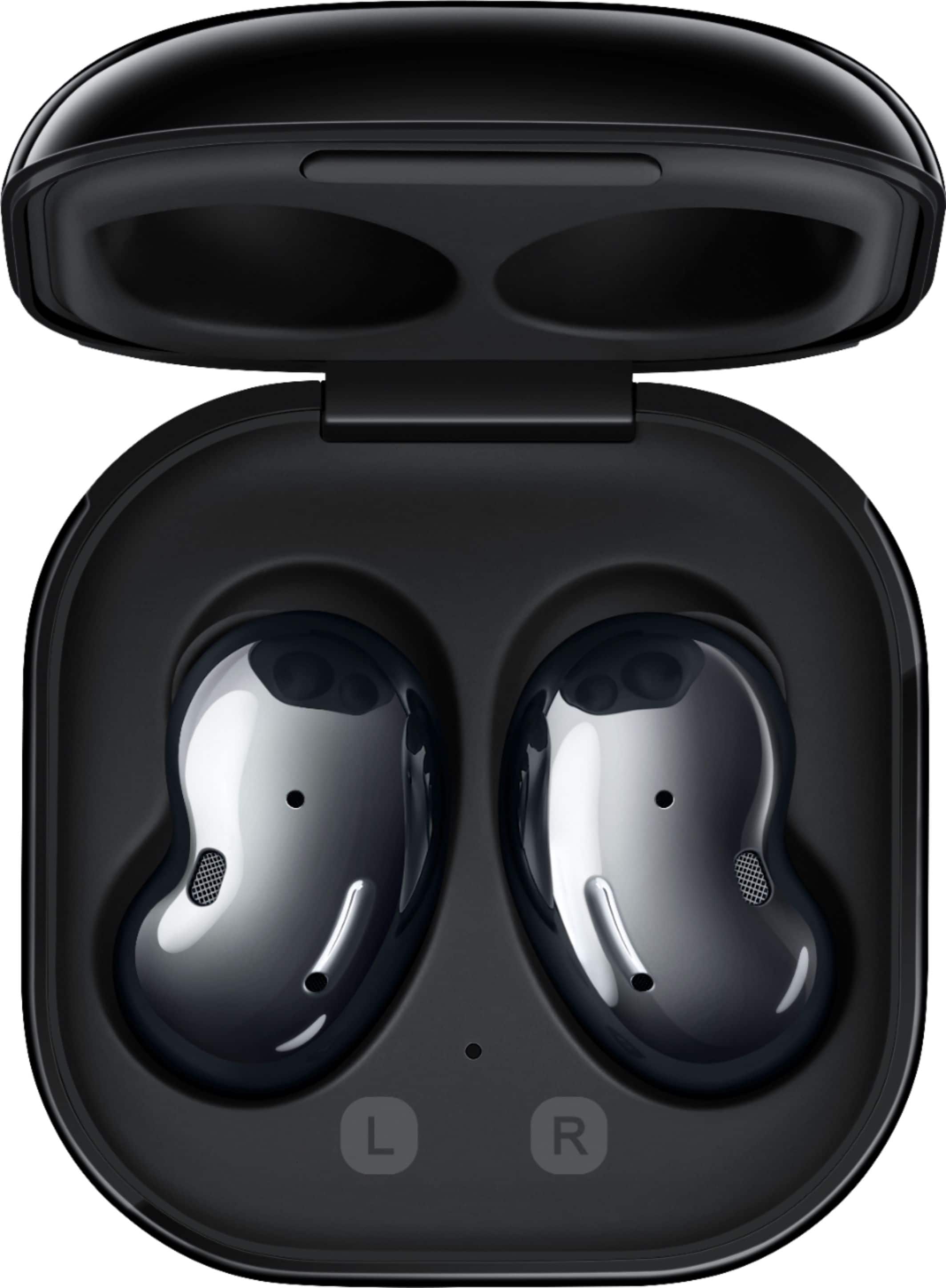 Alt View 16. Samsung - Galaxy Buds Live True Wireless Earbud Headphones - Black.