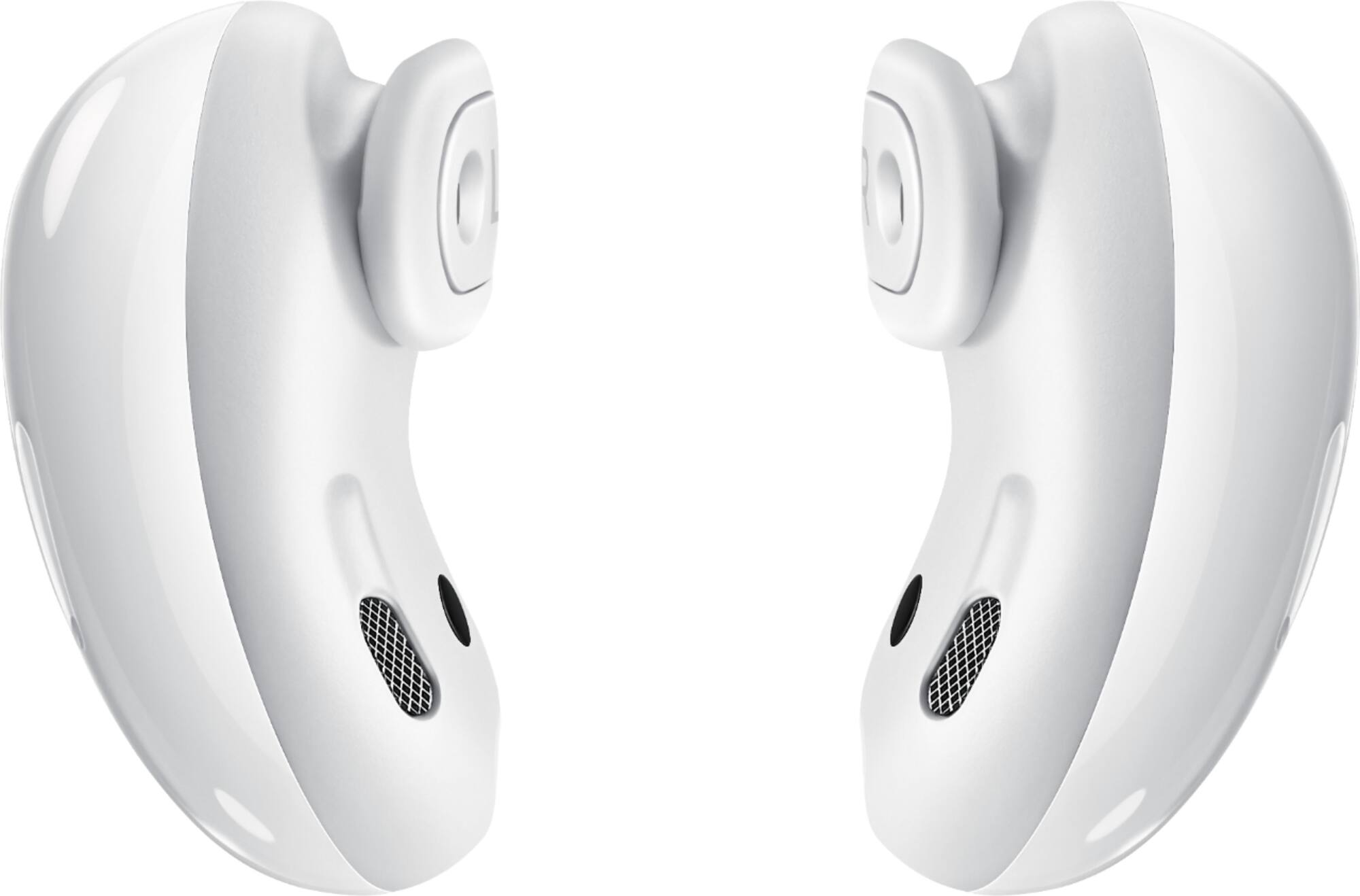 Zoom in on Alt View Zoom 13. Samsung - Galaxy Buds Live True Wireless Earbud Headphones - White.