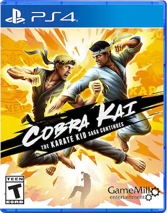 Front. GameMill Entertainment - Cobra Kai The Karate Kid Saga Continues. - T (Teen 13+)