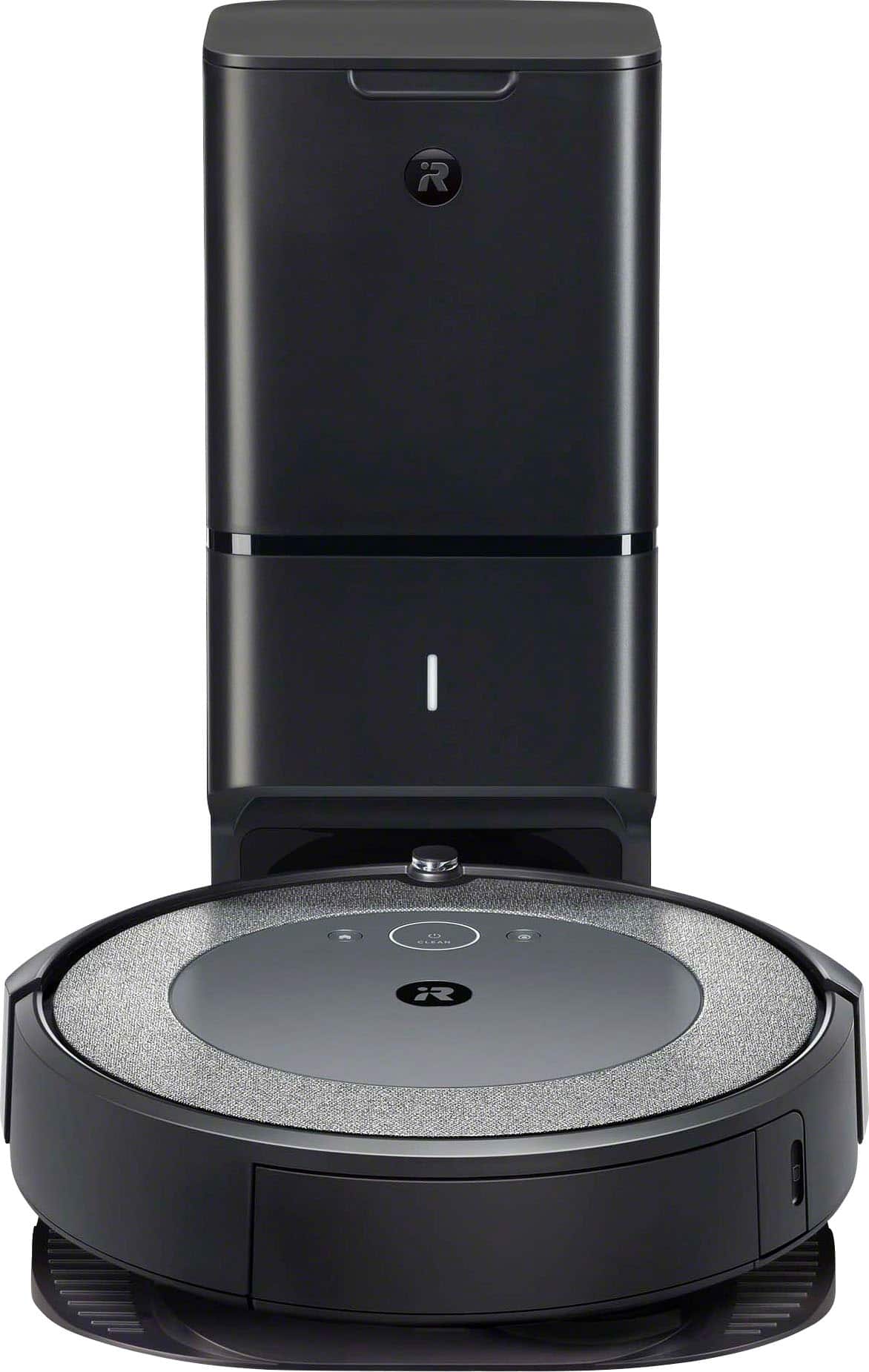 iRobot - Roomba i3+ EVO (3550) Wi-Fi Connected Self Emptying Robot Vacuum - Neutral - Front_Zoom