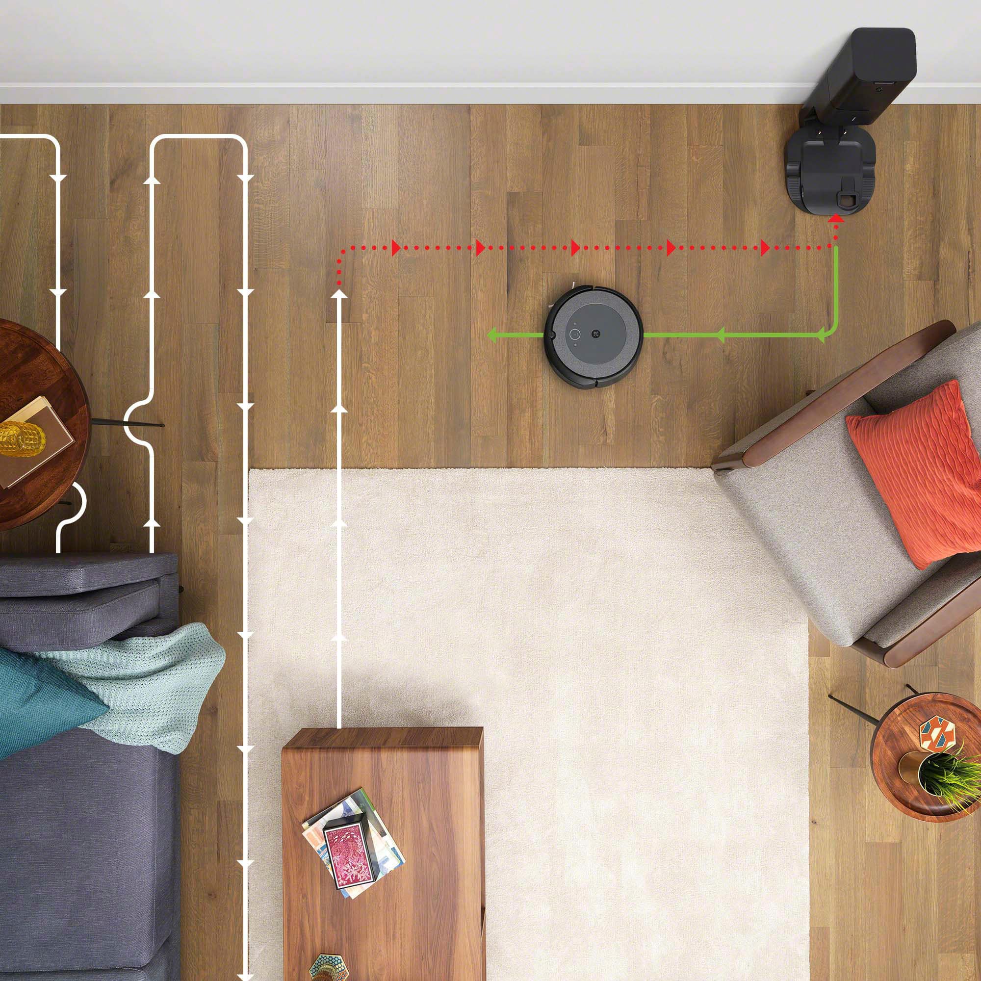 iRobot Roomba i3+ EVO (3550) Wi-Fi Connected Self Emptying Robot