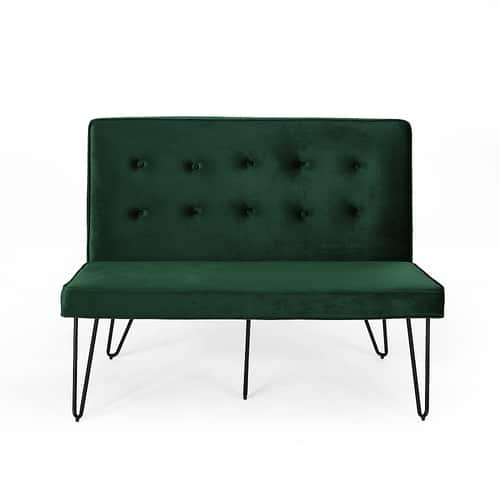 Noble House - Chequeset Minimalist Settee - Emerald