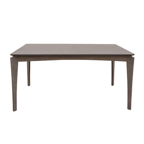 Noble House - Wren  Mid-Century Dining Table - Dark Gray