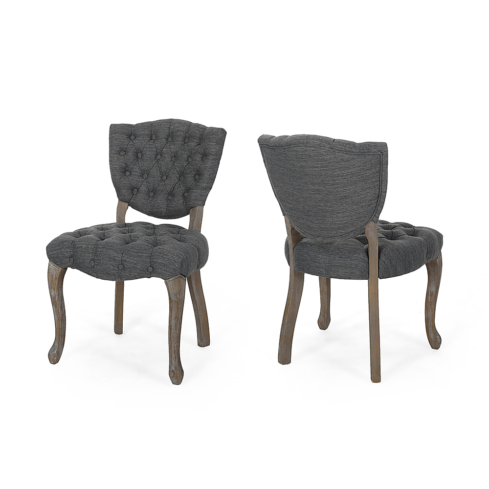 Noble House - Monroe Dining Chair (Set of 2) - Charcoal