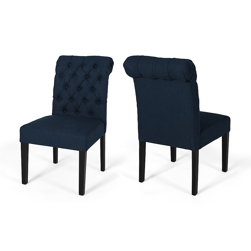Noble House - Litchfield Dining Chair (Set of 2) - Navy Blue