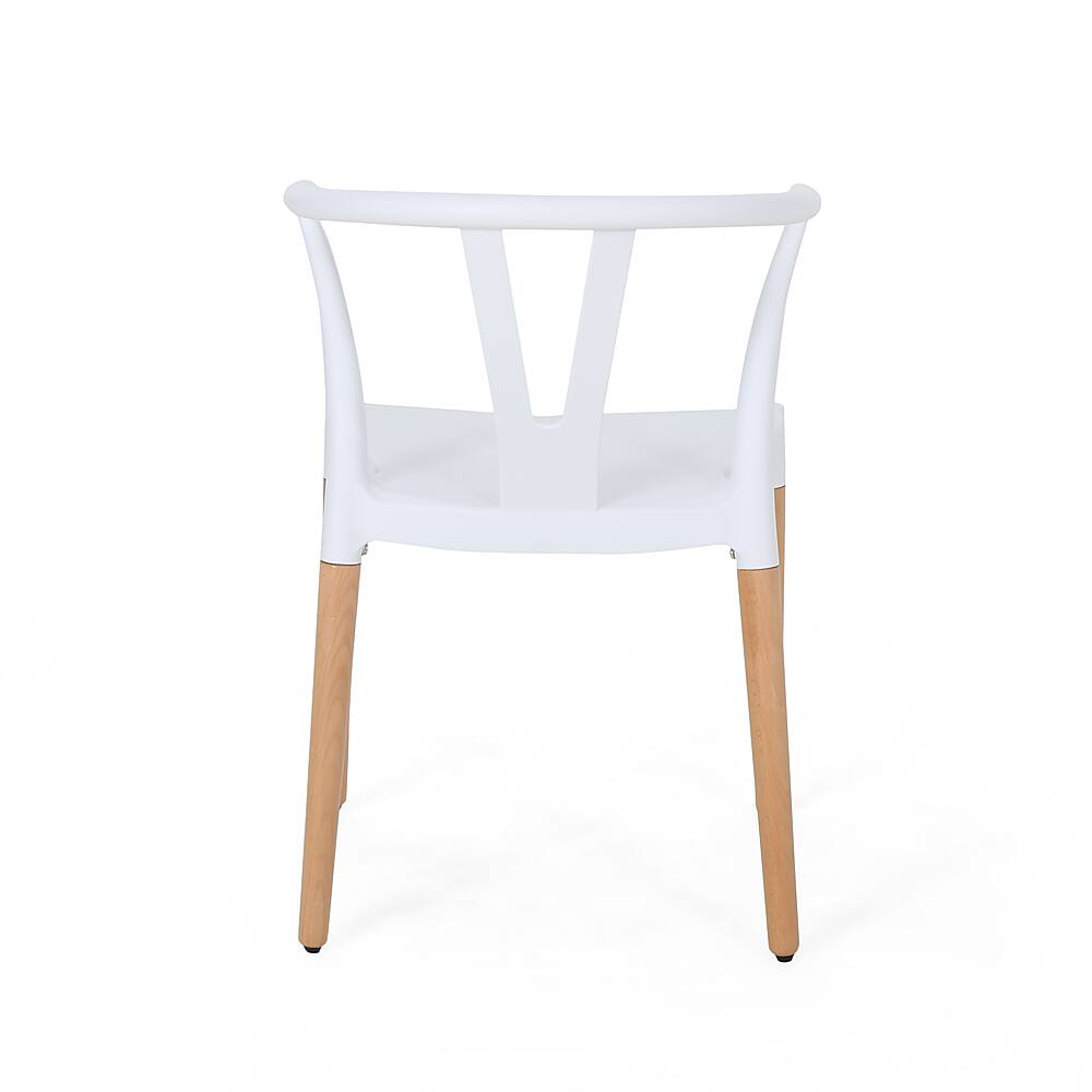 Best Buy Noble House Mountfair Modern Dining Chair (Set of 2) White 308950