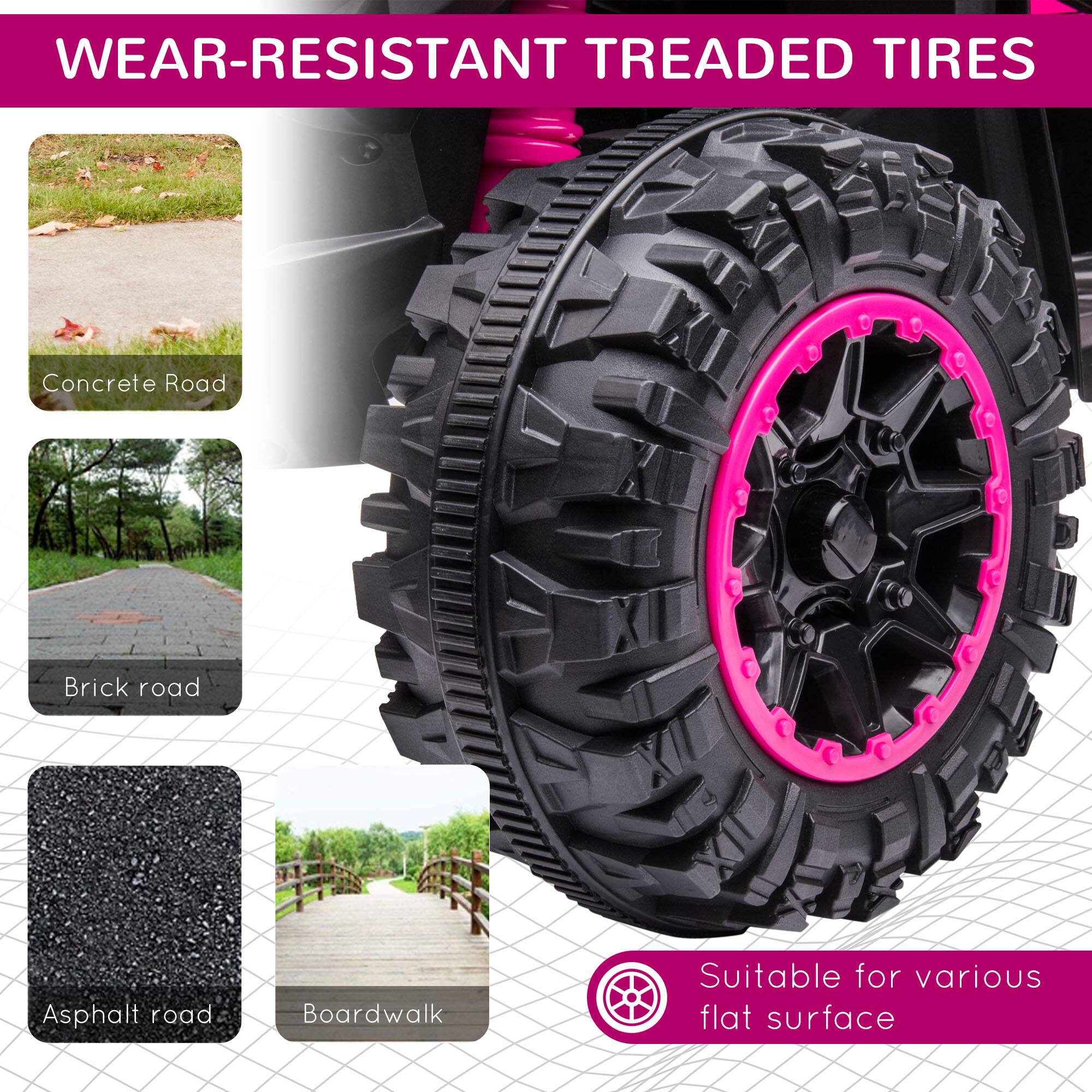 WEAR-RESISTANT TREADED TIRES

Concrete Road  
Brick Road  
Asphalt Road  
Boardwalk  

Suitable for various flat surface