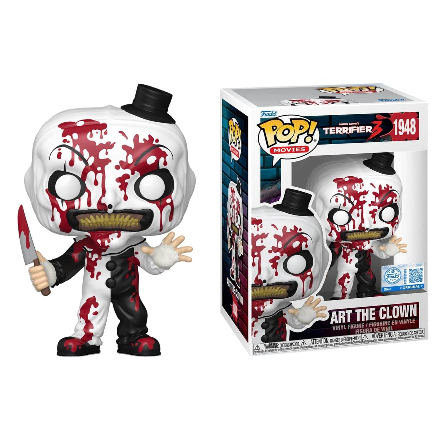 Funko - Pop! The Terrifier: Art the Clown #1948