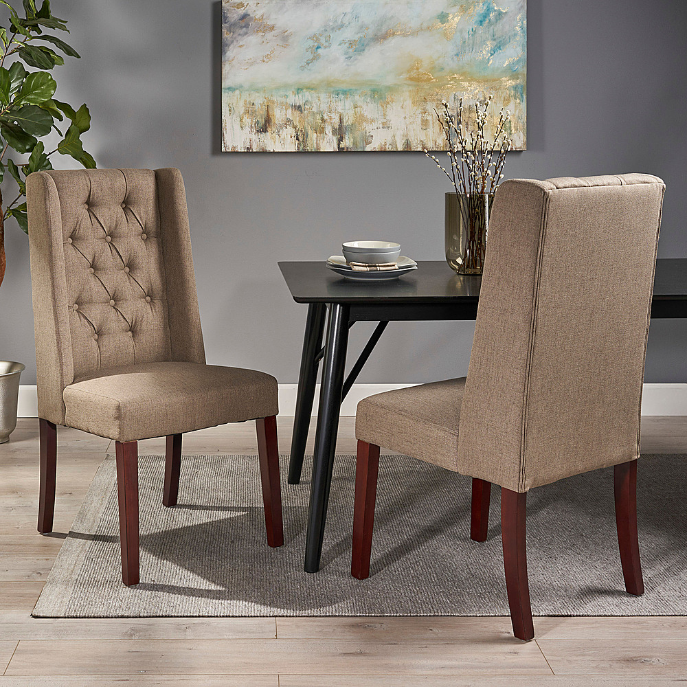 Best Buy: Noble House Duval Dining Chairs (Set of 2) Oregano 309191