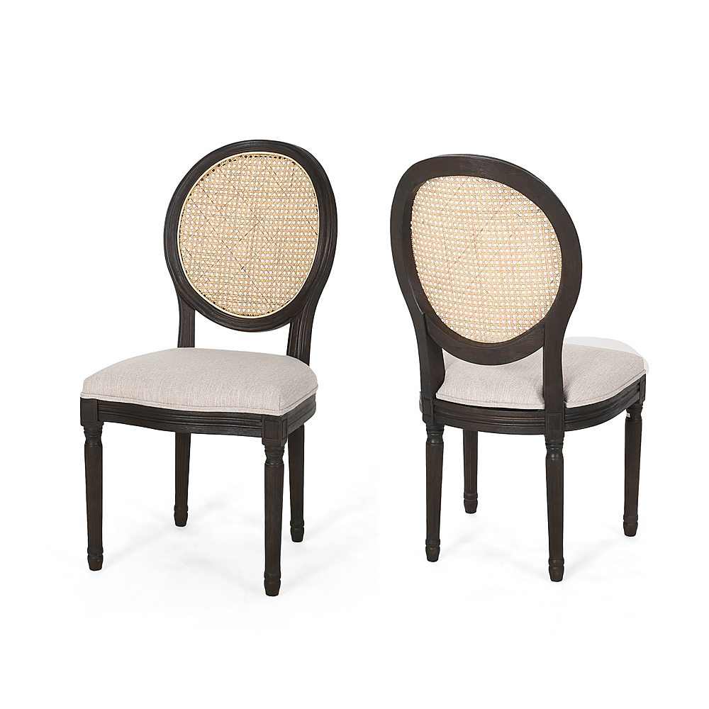 Noble House - Govan Wooden Dining Chair (Set of 2) - Beige