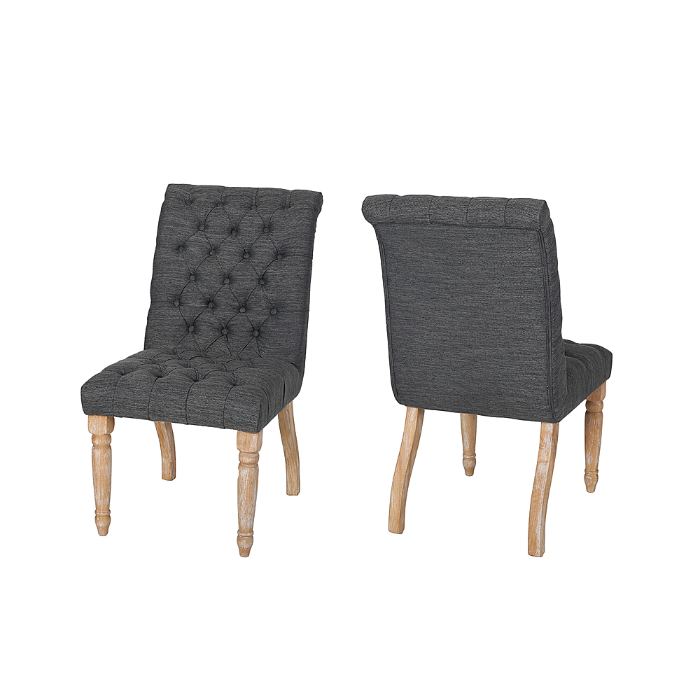 Noble House - Fieldmaple Dining Chair (Set of 2) - Charcoal