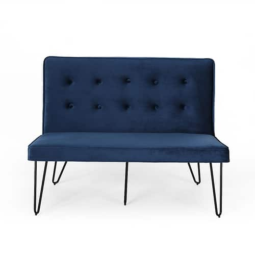 Noble House - Chequeset Minimalist Settee - Cobalt