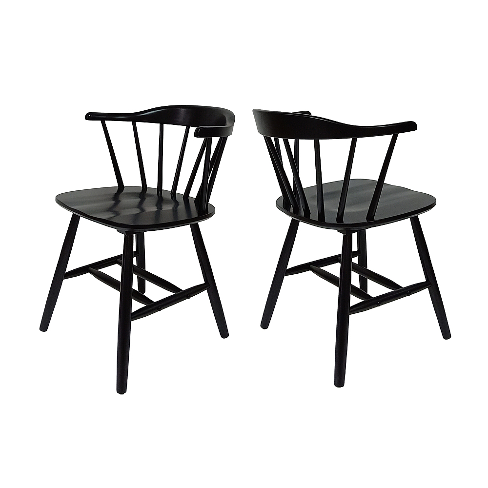 best buy noble house ahart farmhouse dining chairs set of