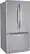 Left. LG - 25.1 Cu. Ft. French Door Refrigerator with Ice Maker - PrintProof Stainless Steel.