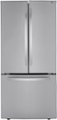 Front Zoom. LG - 25.1 Cu. Ft. French Door Refrigerator with Ice Maker - Stainless steel.