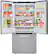 Alt View 12. LG - 25.1 Cu. Ft. French Door Refrigerator with Ice Maker - PrintProof Stainless Steel.