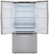 Alt View Zoom 4. LG - 25.1 Cu. Ft. French Door Refrigerator with Ice Maker - Stainless steel.