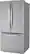 Alt View 4. LG - 25.1 Cu. Ft. French Door Refrigerator with Ice Maker - PrintProof Stainless Steel.