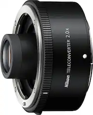 Angle. Nikon - Z TELECONVERTER TC-2.0x - Black.
