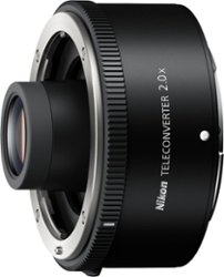 Nikon - Z TELECONVERTER TC-2.0x - Black - Angle_Zoom